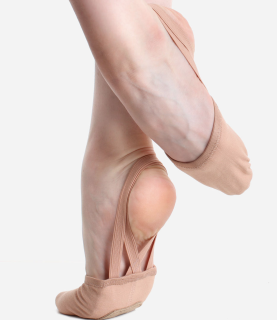 SO DANCA CANVAS HALF SOLE SPIN SHOE (BA-41)